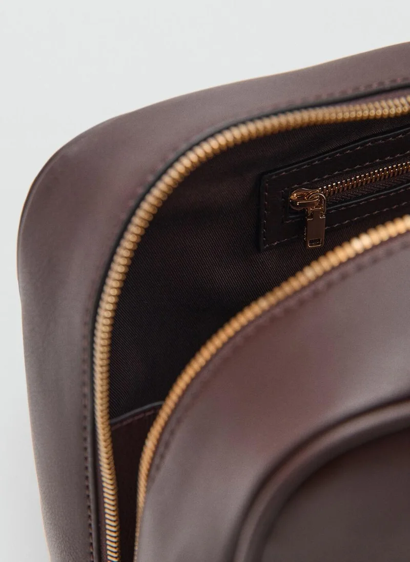 MANGO  Medium bowling bag with charm detail for Women | Best Price UAE